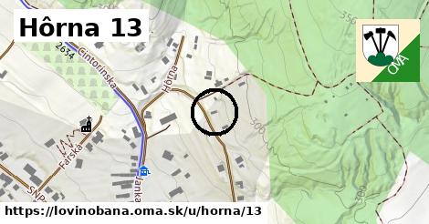 Hôrna 13, Lovinobaňa