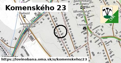 Komenského 23, Lovinobaňa