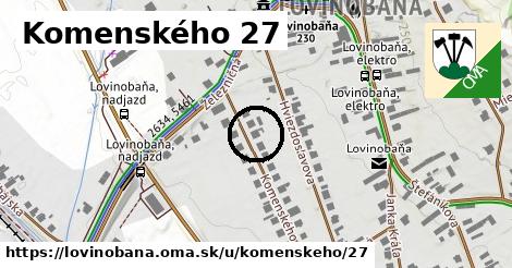 Komenského 27, Lovinobaňa