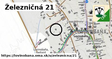 Železničná 21, Lovinobaňa