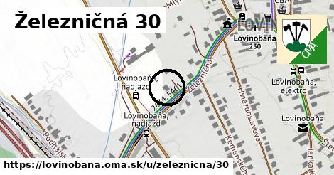 Železničná 30, Lovinobaňa