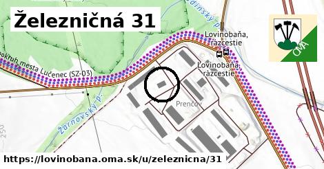 Železničná 31, Lovinobaňa