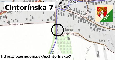 Cintorínska 7, Lozorno