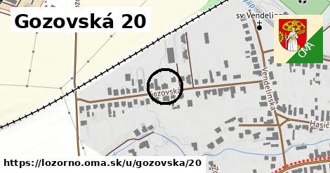 Gozovská 20, Lozorno