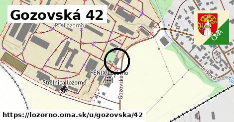 Gozovská 42, Lozorno