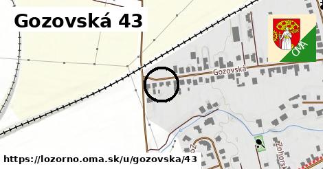 Gozovská 43, Lozorno