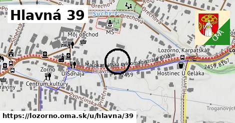 Hlavná 39, Lozorno