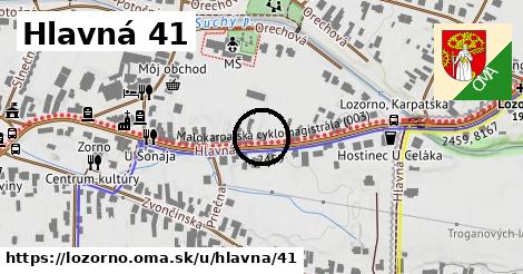 Hlavná 41, Lozorno