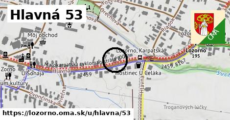 Hlavná 53, Lozorno