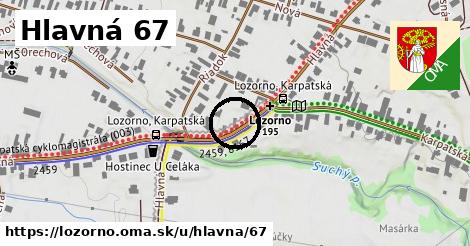 Hlavná 67, Lozorno