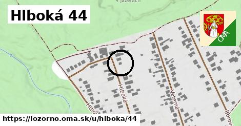 Hlboká 44, Lozorno