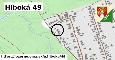 Hlboká 49, Lozorno