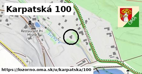 Karpatská 100, Lozorno