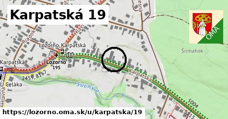 Karpatská 19, Lozorno