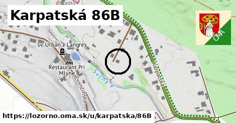 Karpatská 86B, Lozorno