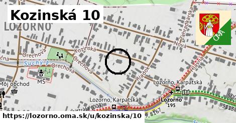 Kozinská 10, Lozorno