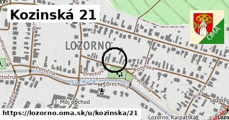 Kozinská 21, Lozorno