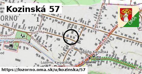 Kozinská 57, Lozorno