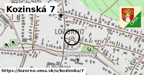 Kozinská 7, Lozorno