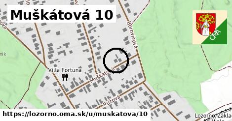 Muškátová 10, Lozorno