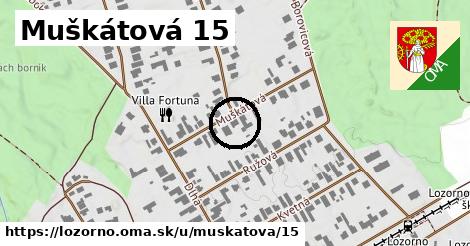 Muškátová 15, Lozorno