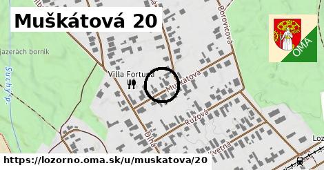 Muškátová 20, Lozorno