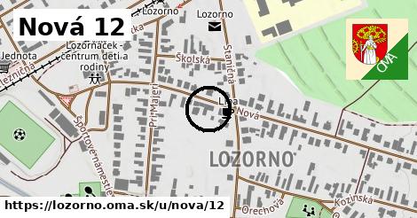 Nová 12, Lozorno