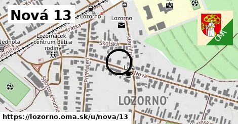 Nová 13, Lozorno