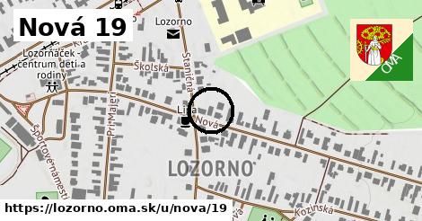 Nová 19, Lozorno