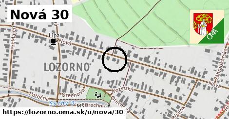 Nová 30, Lozorno