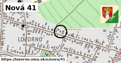 Nová 41, Lozorno