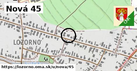 Nová 45, Lozorno