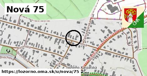 Nová 75, Lozorno