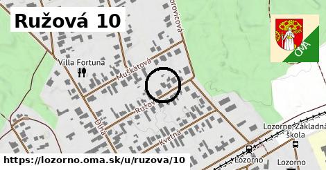 Ružová 10, Lozorno