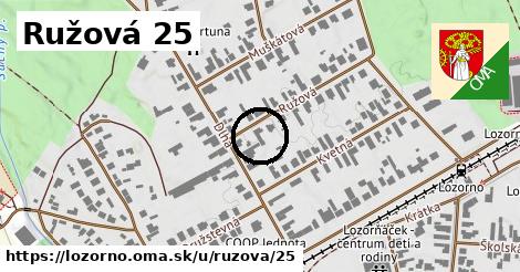 Ružová 25, Lozorno