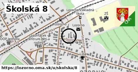 Školská 8, Lozorno