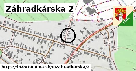 Záhradkárska 2, Lozorno