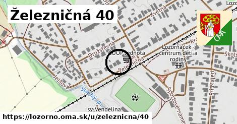 Železničná 40, Lozorno