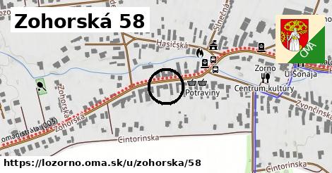 Zohorská 58, Lozorno