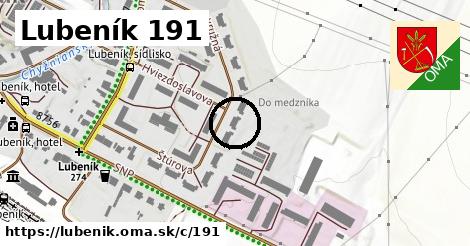 Lubeník <span class="supisne">191</span>