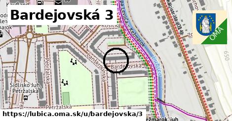 Bardejovská 3, Ľubica
