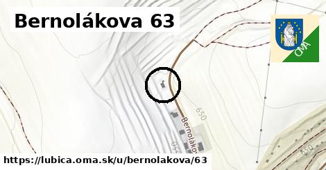 Bernolákova 63, Ľubica