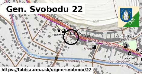 Gen. Svobodu 22, Ľubica