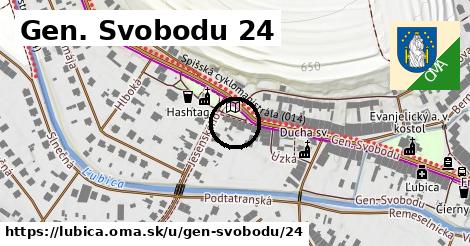 Gen. Svobodu 24, Ľubica