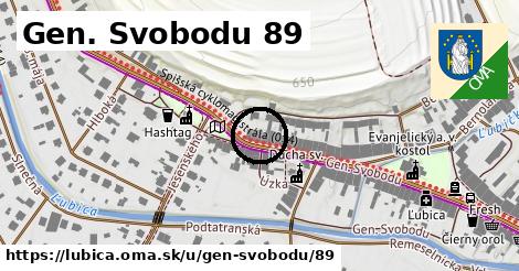 Gen. Svobodu 89, Ľubica