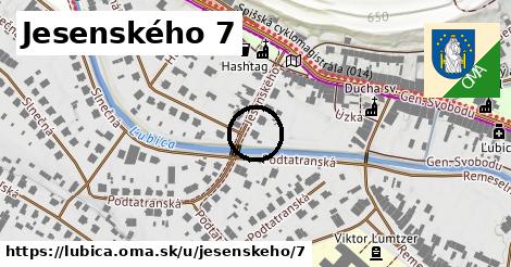 Jesenského 7, Ľubica