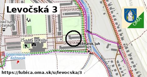 Levočská 3, Ľubica