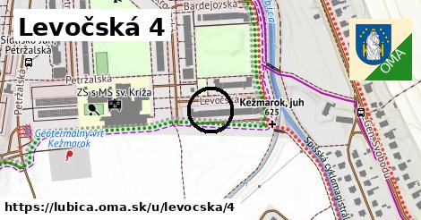 Levočská 4, Ľubica