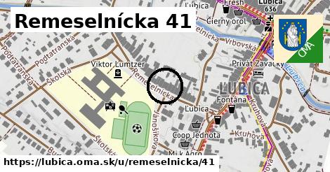 Remeselnícka 41, Ľubica