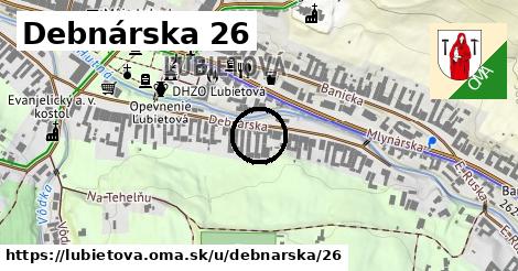 Debnárska 26, Ľubietová